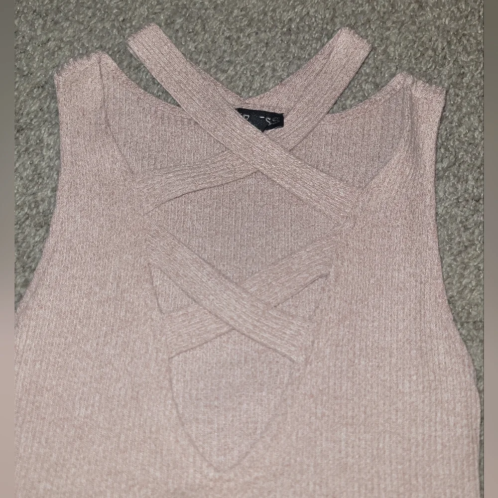 Express deep V cross front bodysuit - Picture 3 of 4
